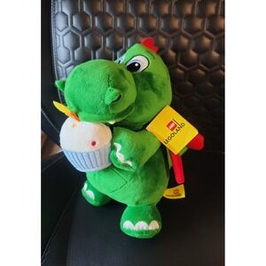 2023 Legoland Dragon Ollie With Birthday Cake Plush Soft Toy Lego Land NWT
